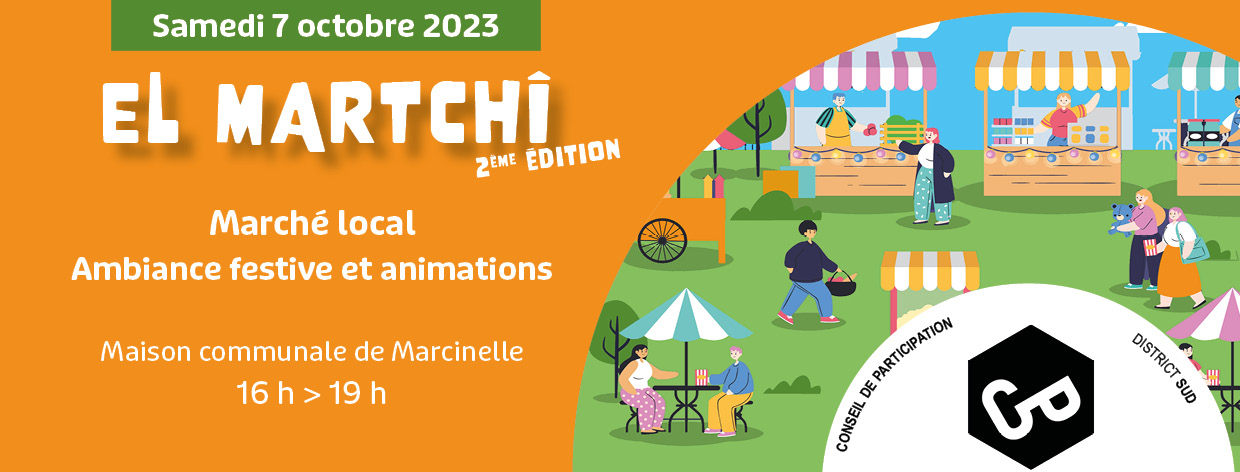 Deuxième édition de “El Martchî” – Votre marché local et festif à Marcinelle !