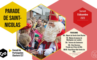 Saint Nicolas et Père Noël s’invitent dans les différents quartiers de Charleroi !